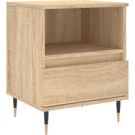 Maison Exclusive - Nachttisch Sonoma-Eiche 40x35x50 cm Holzwerkst