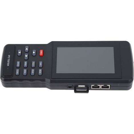 Testeur de caméra CCTV HD 4,5 pouces, moniteur de sécurité IP coaxial analogique, entrée VGA, sortie 12V, prise UE 100-240V (1/5)