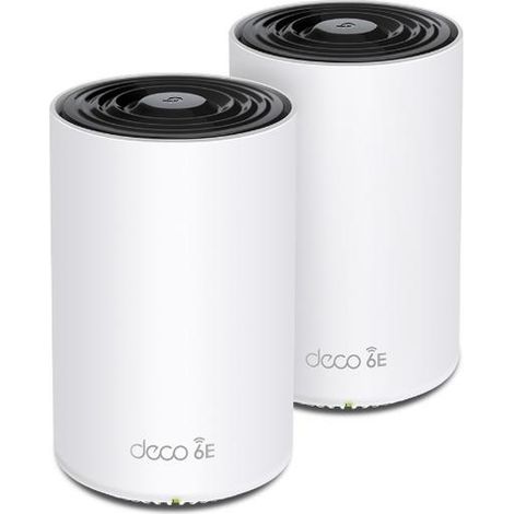 TP-Link Deco XE75 Tri-bande (2,4 GHz / 5 GHz / 6 GHz) Wi-Fi 6E (802.11ax) Blanc 3 Interne (1/3)