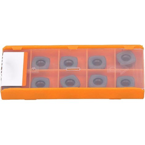 10 Stück beschichtete Hartmetall-Dreheinsätze für CNC-Drehmaschinen, Ersatz-Dreh- und Fräswerkzeuge (1/4)