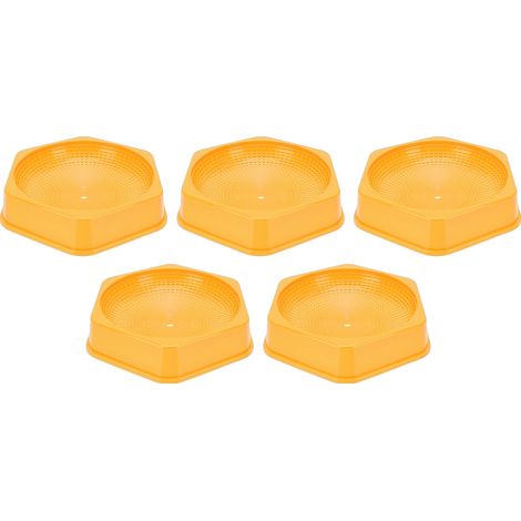 Lot de 5 Nids Pigeons Plastique Robuste Compact 29x27cm Facile à Nettoyer pour Élevage et Couvaison Confort Ventilation (1/4)