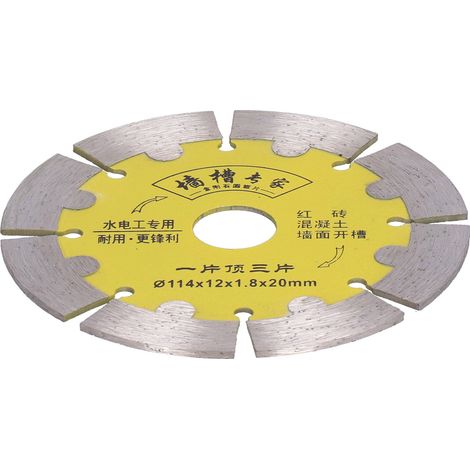 Lames de rechange professionnelles pour scie à béton et granit, lames diamantées et accessoires de coupe. (1/5)