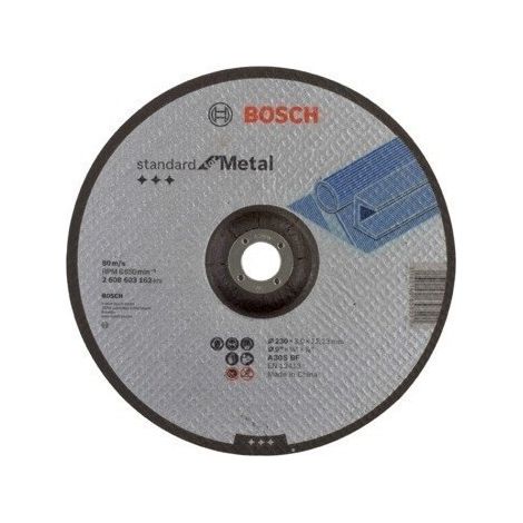 Disco Corte Metal Concavo 230X3X22,23Mm Bosch