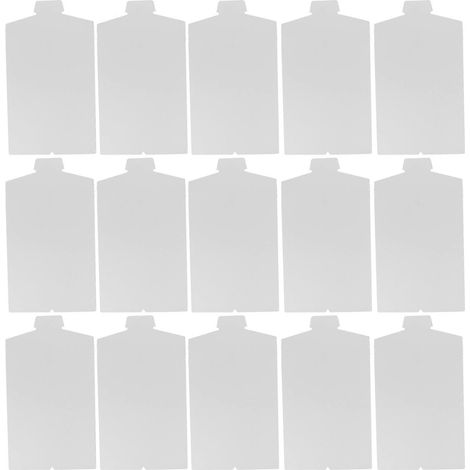 20 planches à plier les chemises, les vêtements, le linge.-36.10X22.00X0.10CM-White