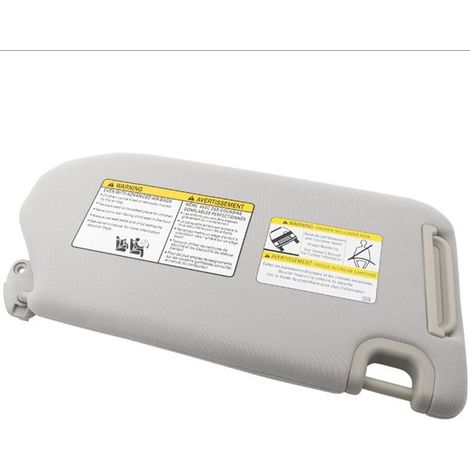 Parasole per auto - 2009-2014 lato guidatore sinistro, lato interno destro, parasole per parabrezza, grigio (1/3)