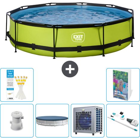 Exit Pool Rund - 360x76 cm - 7-teilig S199 (1/5)