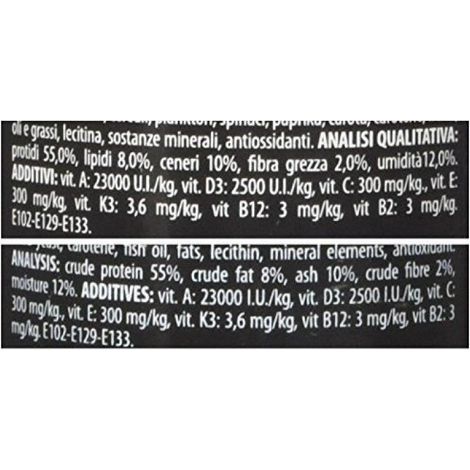 Aliment Pour Discus - Granulés À Base D'ail - Complément Protéique Vitaminé - 100 ml - 55 g