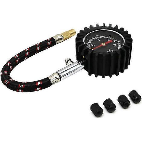 Reifendruckmesser für Autos, Reifendruckmessgerät 0-100 PSI, Reifendrucküberwachungsgerät - JXLGV (1/5)