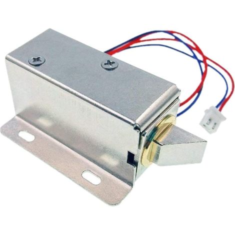 JZK DC 12V verrouillage de la serrure solénoïde électrique Pour système de sécurité coffres-forts armoire de porte (1/5)