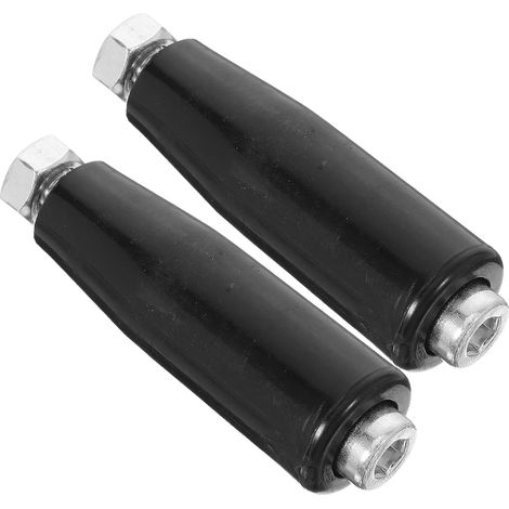 rotative filetée M8 en bakélite et fer écrou de poignée (1/5)