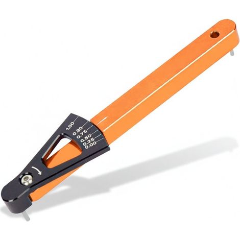 Medidor de desgaste y elongación de cadena Lebycle para bicicletas de montaña y de carretera. (1/5)