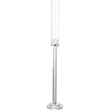 Chandelier Design en Verre "Moira" 80cm Transparent