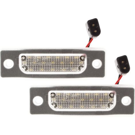Juego de 2 luces LED para matr铆cula de BMW 5 E34 SEDAN 7 E32