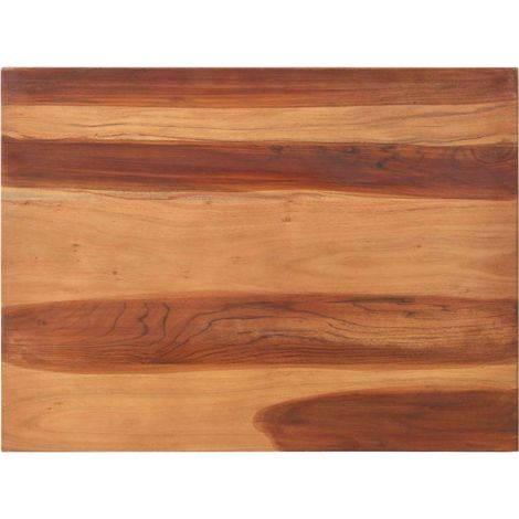 vidaXL Dessus de table bois massif d'acacia 15-16 mm 60x80 cm (1/5)