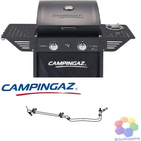 4784 Rampa Con Ugelli Per Barbecue Campingaz Xpert 100 Ls Plus Rocky Con Fornellino