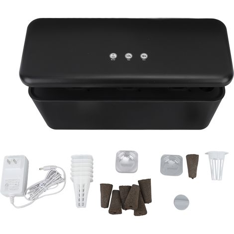 Système de culture hydroponique à 3 modes avec éclairage LED pour jardin d'intérieur (1/5)