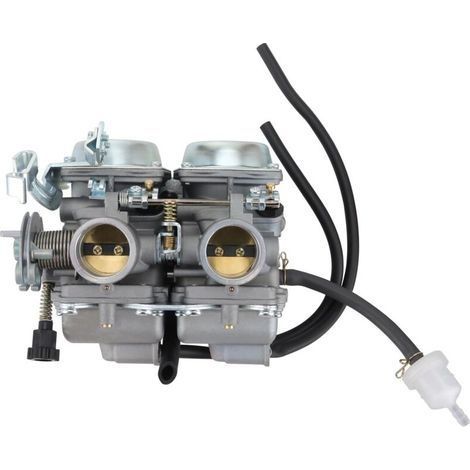 Carburateur double pour moteur bicylindre Rebel CMX250 CA250 (remplacement pour chambre à carburant 250 cm3. (1/5)