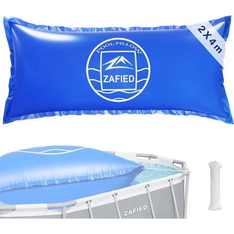 Coussin d'hiver pour piscine - 200 x 400 cm - jusqu'à -25 °C - Double couture - Accessoire de piscine (1/5)
