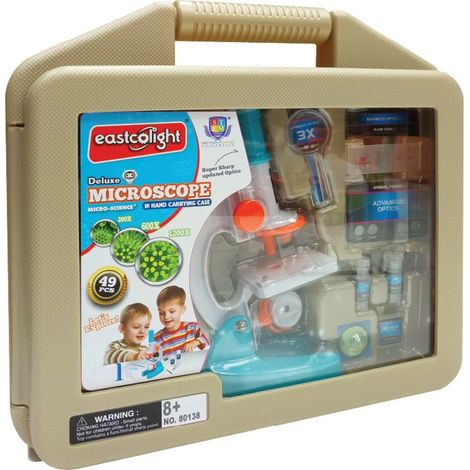Set Deluxe microscopio Eastcolight 200/600/1200