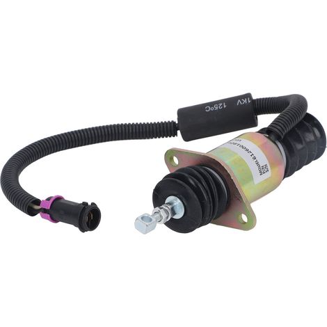 Électrovanne d'arrêt 24V 612600180681 vanne solénoïde de coupure pour chargeuse 855D 50C 850 855B (1/5)