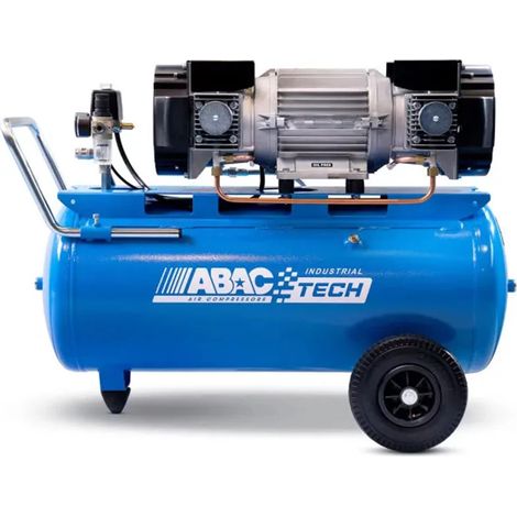 Compresseur d'air sans huile 100 L 4 CV ABAC