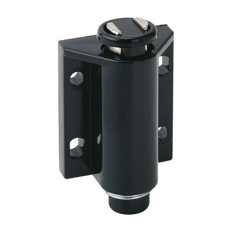 Hettich – Loqueteau magnétique pour meuble – Largeur 20mm – Acier inoxydable – Finition chromée – Pour bois dur et teck (1/3)