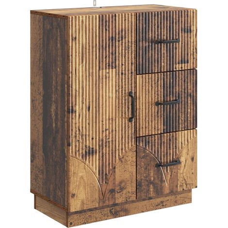 Sideboard Altholz 66 x 34,5 x 87 cm Holzwerkstoff vidaXL