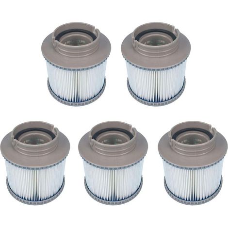 Lot de 5 filtres de rechange pour MSpa FD2089, cartouche de filtre pour piscine, hot-subbs et spas (1/5)
