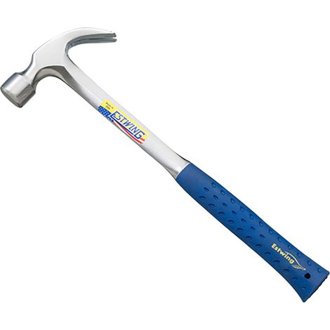 Estwing E3-22C Smooth Face Curved Framing Hammer, 22oz/616g, 16