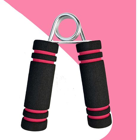 Support de poignet en mousse haute densité (rose) pour la rééducation et le fitness des doigts (1/5)