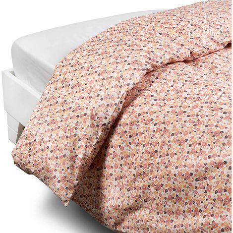Parure de lit 4 pièces en 100% coton Housse Couette Douce et Elégante, Lavable et Facile d’Entretien Housse de Couette 200x200 et Autres Tailles (1/2)
