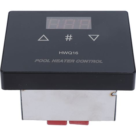 Pannello termostatico elettronico per piscine, touch screen, display digitale, controllo del riscaldamento per piscine, spa e vasche idromassaggio, 220V (1/5)