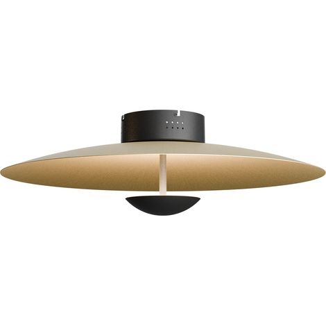 Plafonnier Scala Ø 60 cm noir avec or - 5195-05-02-60 (1/3)