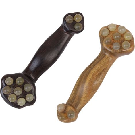 Palos de masaje para rostro y cuello Raspador facial ergonómico Dispositivo de masaje Palo de masaje facial para el cuidado de la piel Reduce la tensión y la delicadeza (1/3)