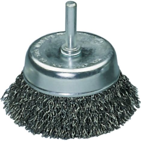 Brosse à godet D.75mm, épaisseur du fil 0,2mm, STA 4500 min-¹, emballage SB (1/2)