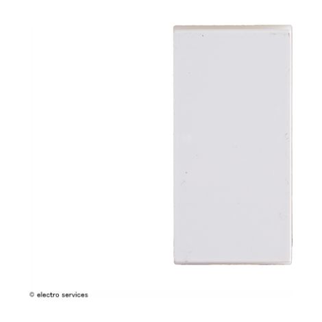 Poussoir ou poussoir inverseur Mosaic Legrand 1 module Finition: Blanc