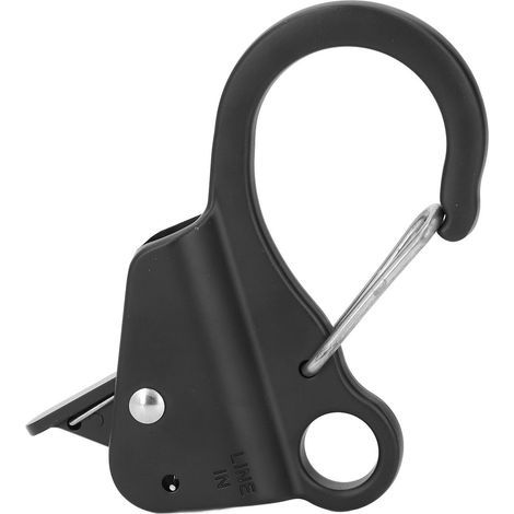 Boat anchor hook, knot-free sliding system, stainless steel quick-release tie-down clip, 8,000 lb load capacity for 3/8 to 5/8 inch rope (1/5)