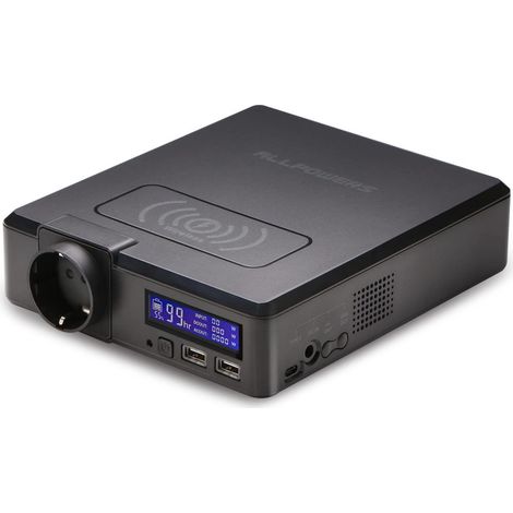 ALLPOWERS S200 Estación de Energía Portátil 200W 154Wh Generador Solar Batería de Almacenamiento de Energía Móvil Adecuada Para Acampar Teléfonos Móviles Computadoras Portátiles Viajes RV Emergencia (1/5)