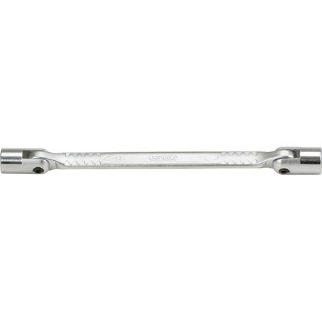KS Tools - Clé à douilles articulée, 8x9 mm - 12 pans - 517.0301 (1/4)