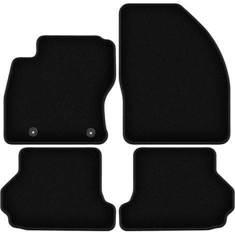 BASIC schwarze Veloursmatten für: Ford Focus MK2 Cabrio (2006-2010) (1/5)