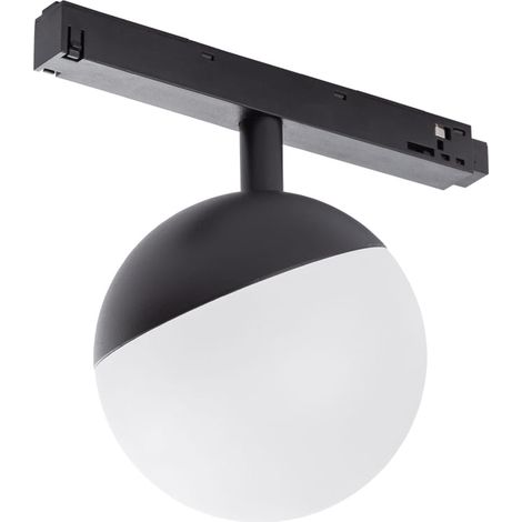 Spot rail magnétique globe blanc LED 8W Nowodvorski (1/5)
