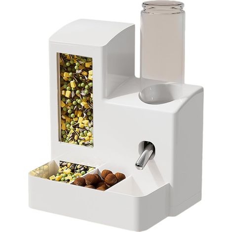 istributeur e Nourriture pour Hamster istributeur e Nourriture pour Rongeurs,Anti-Fuites pour Cochon Écureuil Gerbille Hérisson Intérieur Extérieur (1/5)