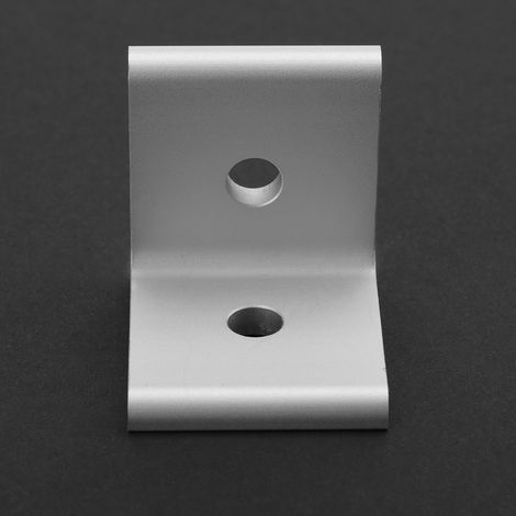 4 Stück Eckverbinder-Winkelverbinder-Verbindungsstück aus Aluminiumprofil (Weiß 3030) (1/5)