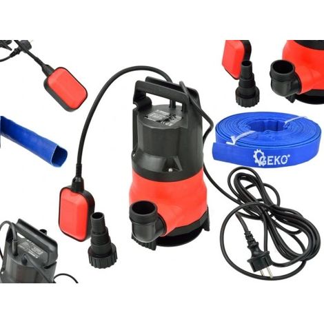 Bomba Sumergible Con Flotador 1600W 1 Pulgada Para Agua Doméstica (1/5)