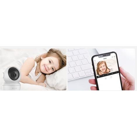Filiyano-Caméra de surveillance réseau EZVIZ H6C pour intérieur, résolution 1920 x 1080 (1/4)