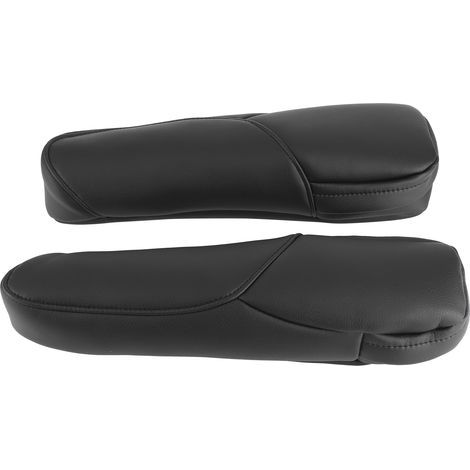 KIMISS Microfiber Leather Seat Armrest Handle Decoration Trim Suitable for CRV 2007-2009, Protection, Shielding, Security with, Corrosion Resistant, (Black). (1/5)