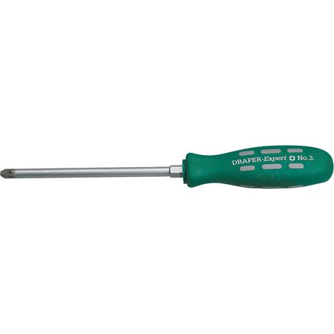 Draper 67865 Draper Expert PZ Type Mechanics Screwdriver, 150mm, No.3 (Sold Loose) (1/5)