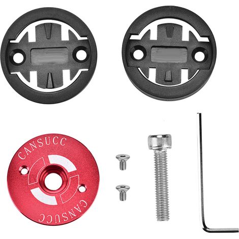 Support de compteur vélo pour Bryton, fixation guidon pour chronomètre vélo de route (Rouge) (1/5)
