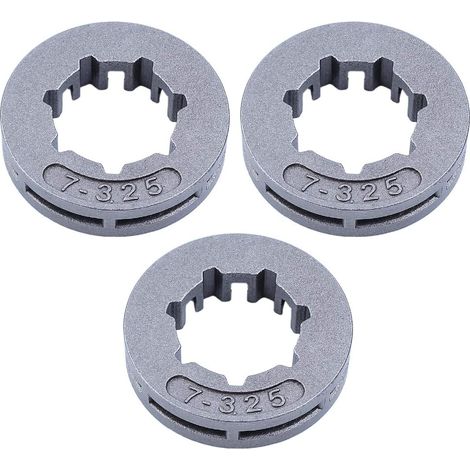 3 pièces/lot .325-7T 17MM Jante de pignon pour tronçonneuse STIHL 021 023 MS210 MS230 MS231 024 025 MS240 MS250 MS251 MS200T MS311 MS391 (1/5)