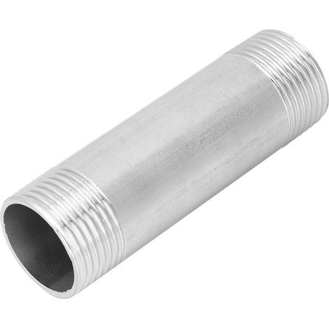 1 Zoll NPT auf 1 Zoll NPT Außengewinde 304 Edelstahl Nippel Gewinderohrverbinder (1/5)